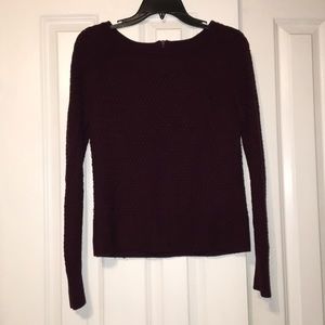 Maroon American Eagle sweater